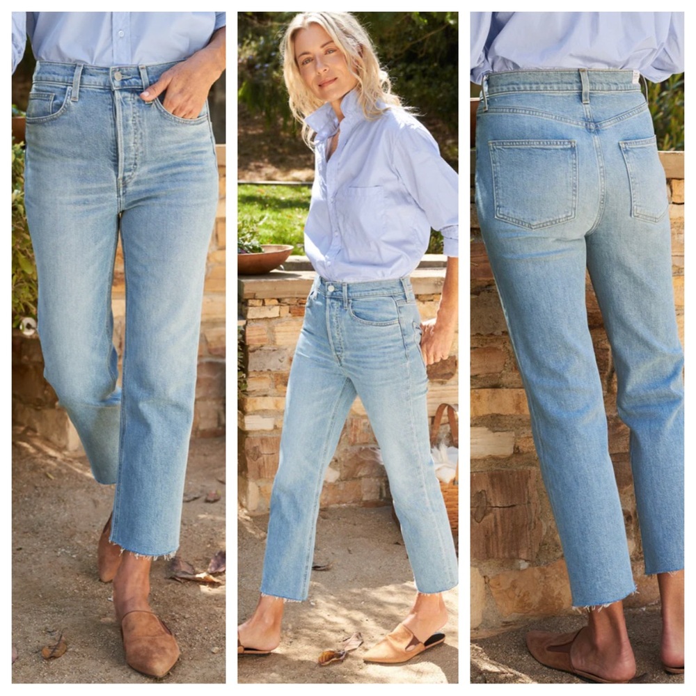Frank & Eileen Cream Monaghan Mom Jean 27 Color No Longer Available Sold Out